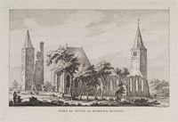 KG 07735
<br/>
Kerk en ruïne te Egmond Binnen
<br/>
<em>Brussel, Hermanus van (1763-1815)</em>